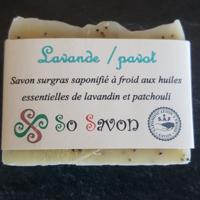 Savon Lavande / pavot