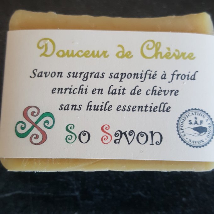 Savon douceur de chèvre