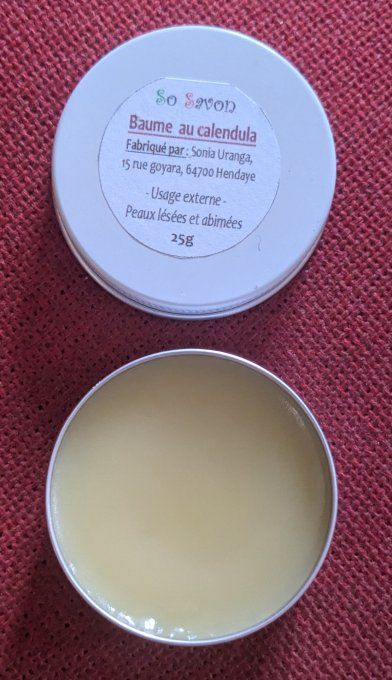 Baume au calendula